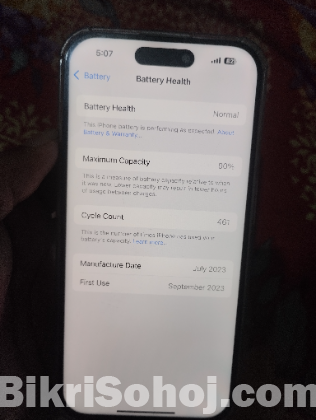 IPhone 15pro Usa(128)
